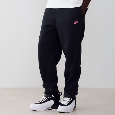 NIKE PANT JOGGER CLUB NOIR/ROSE HOMME