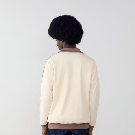 ADIDAS ORIGINALS JACKET FZ BECKENBAUER BEIGE/BROWN MEN