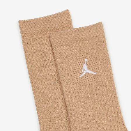 JORDAN CHAUSSETTES X3 CREW JUMPMAN MARRON HOMME