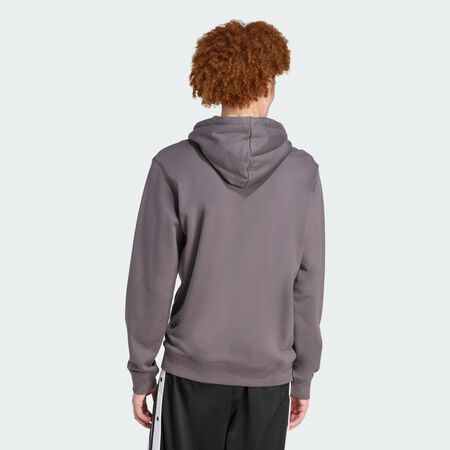 ADIDAS ORIGINALS Sweat-shirt à capuche Adicolor Classics Trèfle Grey Strata HOMME
