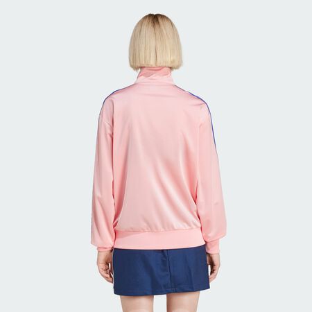 ADIDAS ORIGINALS Veste de survêtement ample Adicolor Classic Firebird Semi Pink Spark / Blue FEMME