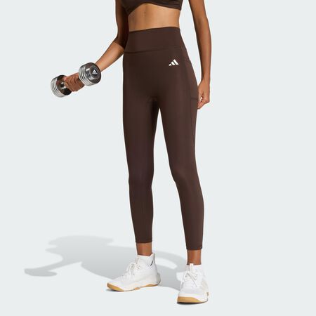 Optimé Essentials No Front Rise Seam 7/8 Leggings : Aurora Coffee