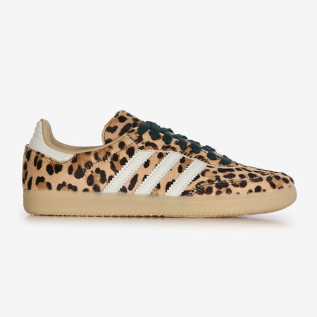 ADIDAS ORIGINALS samba SAMBA OG LEOPARD PONY HAIR BROWN/BLACK WOMEN