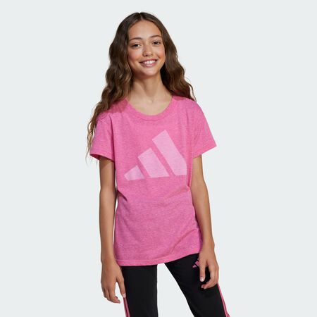 ADIDAS SPORTSWEAR T-shirt Essentials Enfants Pink Fusion / White JUNIOR