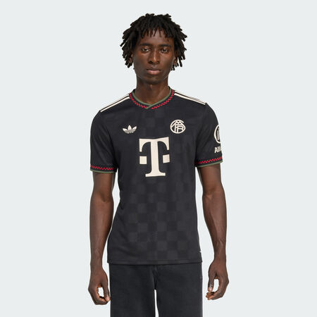 ADIDAS PERFORMANCE Maillot Third FC Bayern Munich 25/26 Black / Halo Ivory HOMME