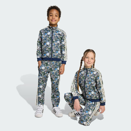 ADIDAS ORIGINALS Survêtement adidas Originals x Liberty London Firebird Enfants Night Indigo / Multicolor CADET