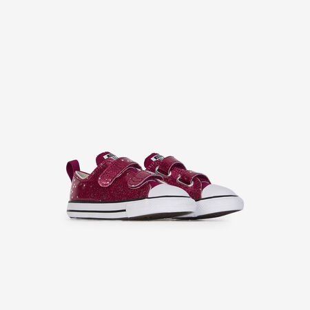 CONVERSE CHUCK TAYLOR ALL STAR OX CF GLITTER PINK/WHITE BABIES