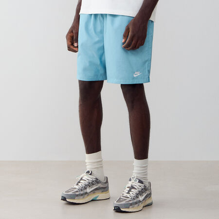 NIKE SHORT CLUB WOVEN FLOW BLEU/BLANC HOMME