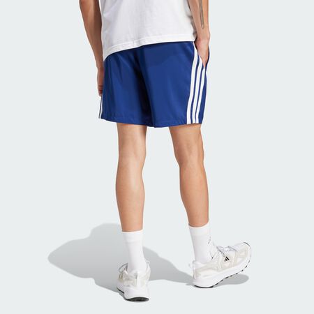 ADIDAS SPORTSWEAR Short Essentials 3 bandes Chelsea Dark Blue / White HOMME