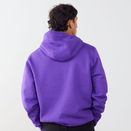 NIKE HOODIE CLUB SMALL LOGO PURPLE/WHITE MEN