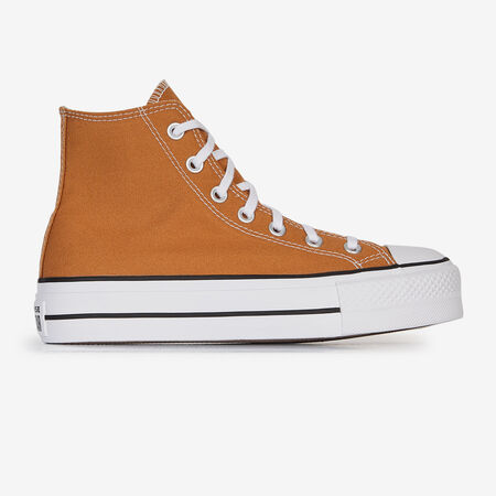 CONVERSE chuck taylor all star CHUCK TAYLOR ALL STAR LIFT HI MARRON FEMME