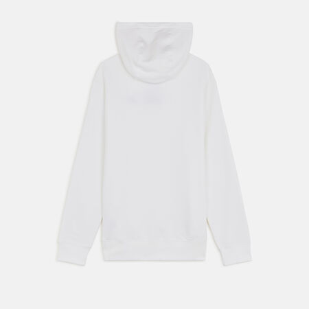 NIKE HOODIE CLUB SMALL LOGO BLANC HOMME