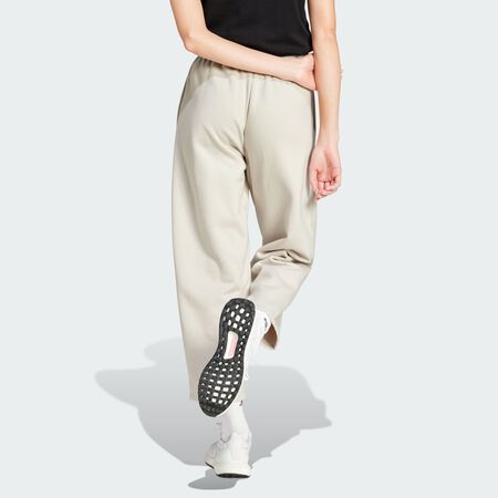 ADIDAS SPORTSWEAR Pantalon molleton Essentials Contemporary Logo Barrel Beige FEMME