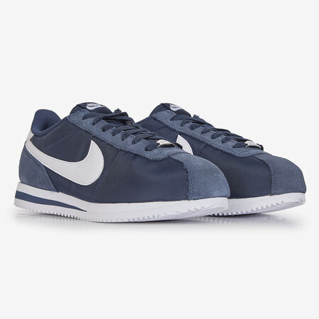 NIKE cortez CORTEZ NYLON MARINE NAVY BLUE/WHITE MEN