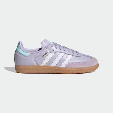 ADIDAS ORIGINALS samba Samba OG Shoes Kids Silver Dawn / Crystal White / Semi Flash Aqua BABIES