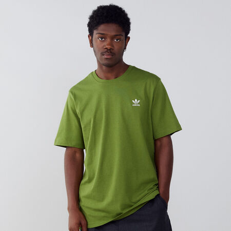 ADIDAS ORIGINALS TEE SHIRT ESSENTIAL VERT/BLANC HOMME