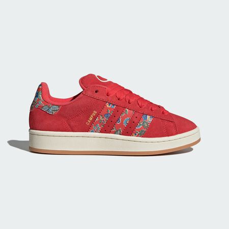 ADIDAS ORIGINALS campus Campus 00s X Liberty London Shoes Semi Lucid Red / Cream White / Gold Metallic WOMEN
