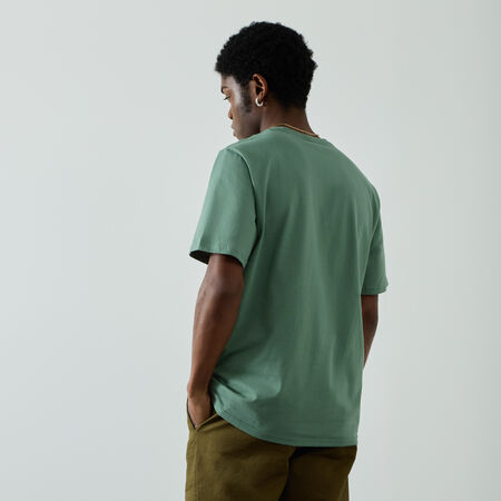 CONVERSE TEE SHIRT STAR CHEVRON EMBROIDERED VERT HOMME
