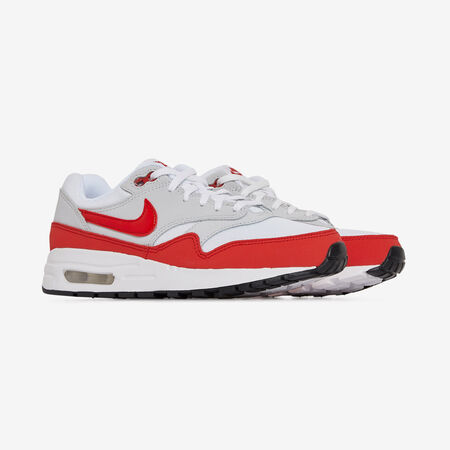 NIKE air max AIR MAX 1 BLANC/ROUGE JUNIOR