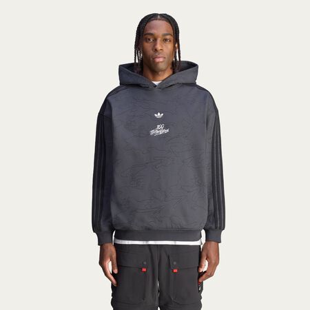 ADIDAS ORIGINALS 100 Thieves Hoodie Carbon UNISEX