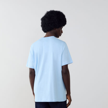 ADIDAS ORIGINALS TEE SHIRT ESSENTIAL BLEU/BLANC HOMME