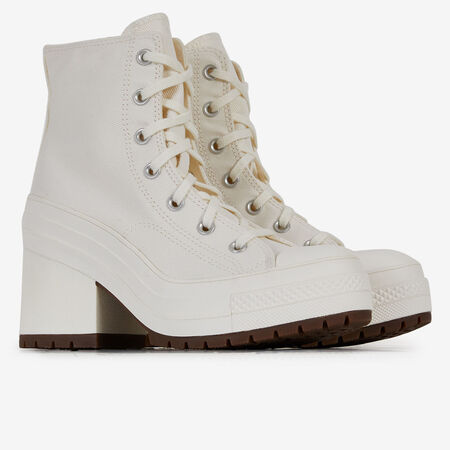 CONVERSE chuck 70 CHUCK 70 DE LUXE HEEL WHITE WOMEN