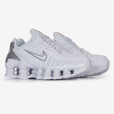 NIKE shox SHOX TL BLANC/ARGENT WOMEN