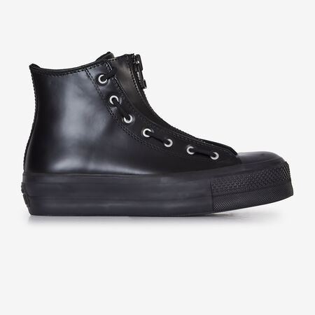 CHUCK TAYLOR ALL STAR LIFT HI PATENT : NOIR