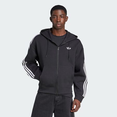 ADIDAS ORIGINALS adidas Adicolor Spacer Oversized Hoodie Black MEN