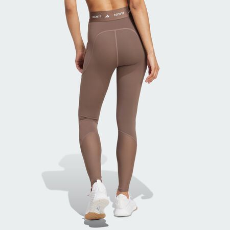 ADIDAS PERFORMANCE Legging long poche dissimulée Techfit Earth Strata FEMME