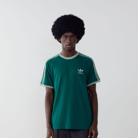 TEE SHIRT 3 STRIPES : VERT