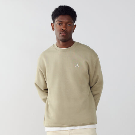 JORDAN SWEAT CREW BROOKLYN BEIGE/WHITE MEN