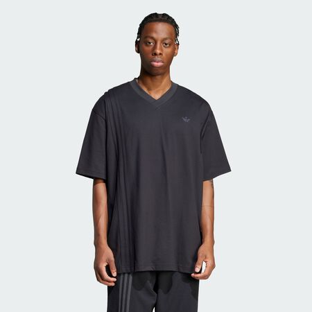 ADIDAS ORIGINALS T-shirt 3 bandes centrales Black HOMME