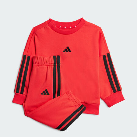 ADIDAS SPORTSWEAR Essentials Joggers Set Kids Pure Ruby / Black TODDLERS