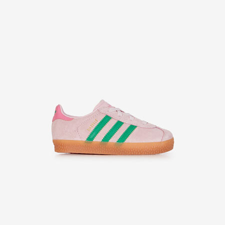 ADIDAS ORIGINALS gazelle GAZELLE PINK/GREEN BABIES
