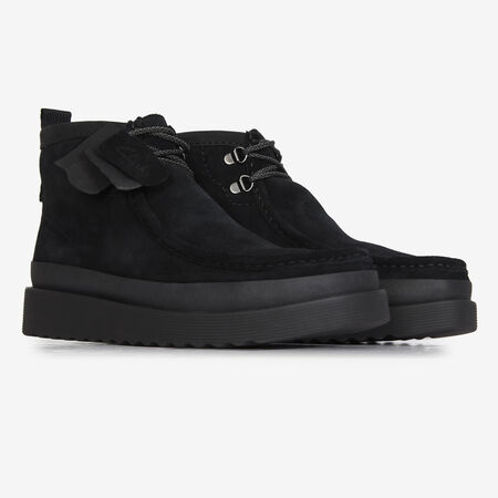 CLARKS WALLABEE FTR 2 HI NOIR HOMME
