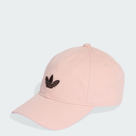 ADIDAS ORIGINALS Adicolor Classic Trefoil Baseball Cap Sandy Pink UNISEX