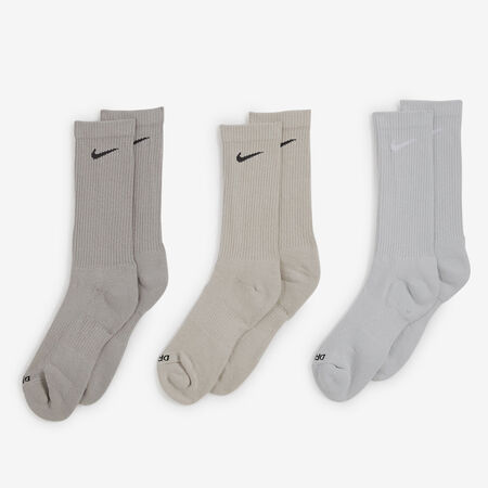 NIKE CUSHION CREW SOCKS X6 GREY MEN