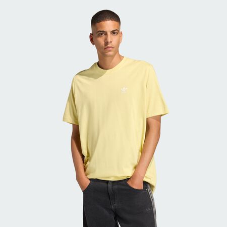 ADIDAS ORIGINALS T-SHIRT MANCHES COURTES ESSENTIAL LOOSE Powder Yellow HOMME