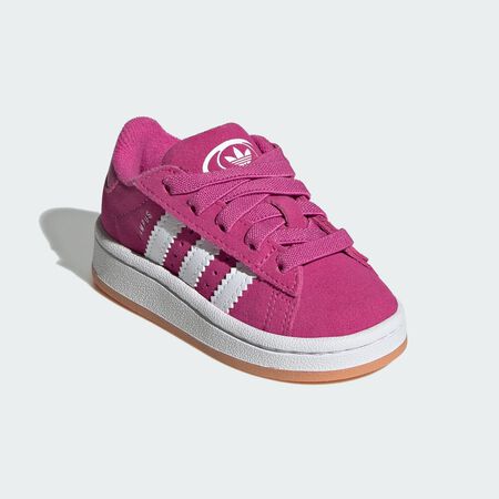 ADIDAS ORIGINALS Chaussure lacets élastiques fermeture confortable Campus 00s Enfants Semi Lucid Fuchsia / Cloud White / Gum BÉBÉ