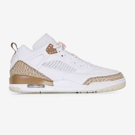JORDAN SPIZIKE LOW : BLANC/MARRON