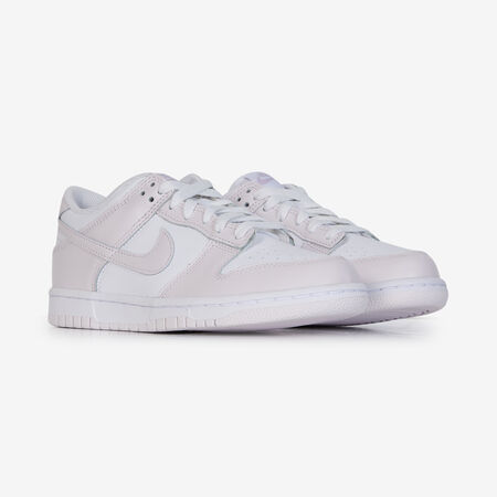 NIKE dunk DUNK LOW BLANC/ROSE JUNIOR