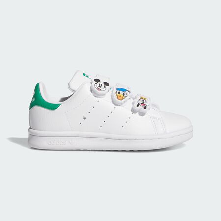 ADIDAS ORIGINALS CHAUSSURE ADIDAS DISNEY STAN SMITH COMFORT CLOSURE Cloud White / Court Green / Core Black BÉBÉ