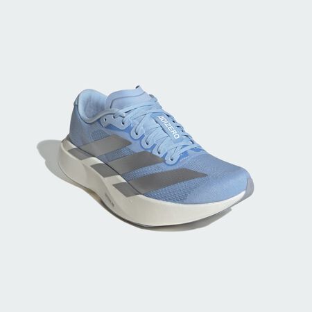 ADIDAS PERFORMANCE Evo SL Chaussure Adizero EVO SL Glow Blue / Silver Metallic / Cloud White FEMME