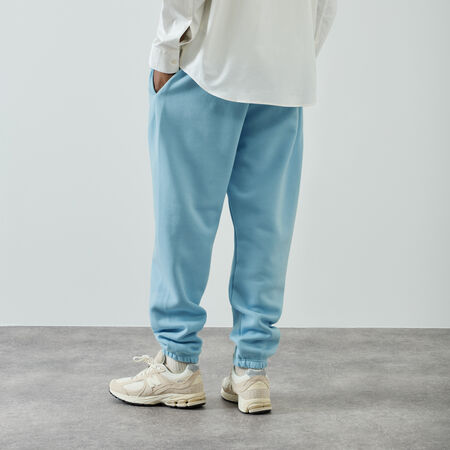NEW BALANCE PANT JOGGER SMALL LOGO BLEU CIEL HOMME