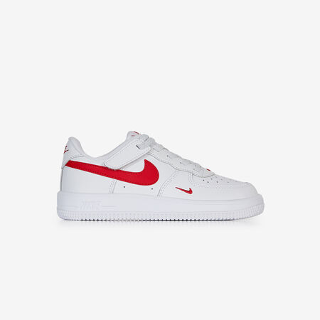 AIR FORCE 1 LOW : WHITE/RED