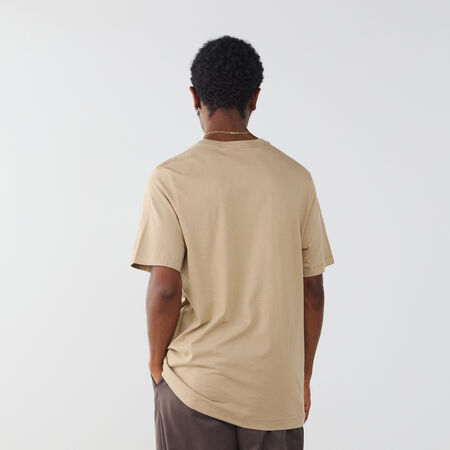 NIKE TEE SHIRT CLUB BEIGE/WHITE MEN