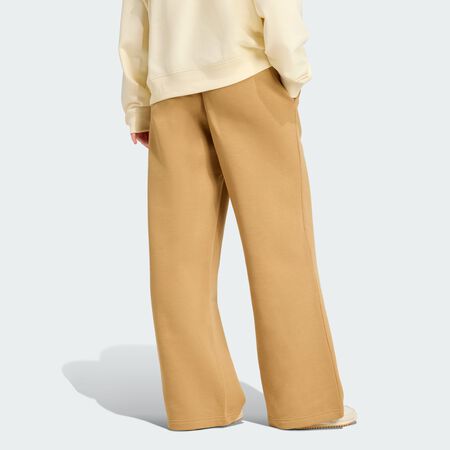 ADIDAS ORIGINALS Pantalon large molleton Essentials Beige FEMME