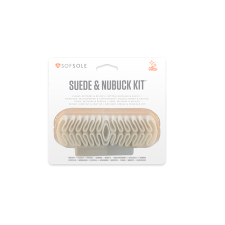 SOFSOLE BROSSE NUBUCK BLACK UNISEX