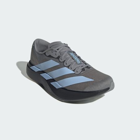 ADIDAS PERFORMANCE Adizero EVO SL Shoes Grey Three / Glow Blue / Core Black UNISEX